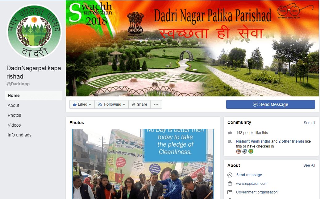 Dadri Nagar Palika Parishad, with population of about 91 thousand is Dadri sub district's only nagar palika parishad located in Dadri sub district of Gautam Buddha Nagar district in the state Uttar Pradesh in India.