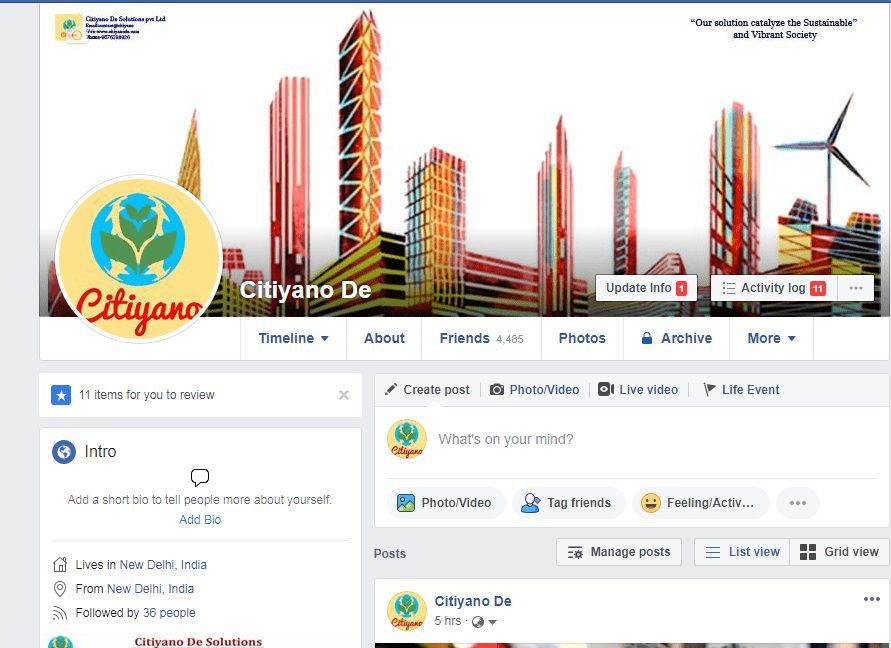 Citiyano De Solutions Private Limited Offers variety of high quality services in multiple sectors.